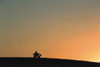 Suivez ce Quad qui  la tombe de la nuit vous enmne visiter l'Afrique