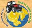 Découvrez le tour du monde de Christian en tracteur.